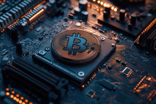 Bitcoin on a Motherboard: Digital Currency in the Hardware Realm - Powered by Adobe