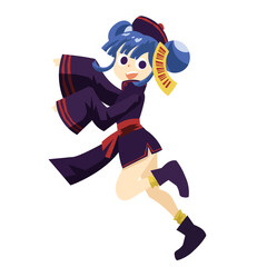 young jiangshi woman