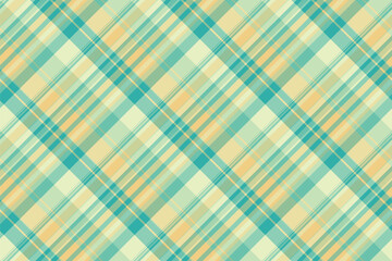 Pastel teal and beige diagonal plaid pattern.  Perfect for textile design, website backgrounds, or crafting projects.  Seamless repeat texture offers versatility for various applications.