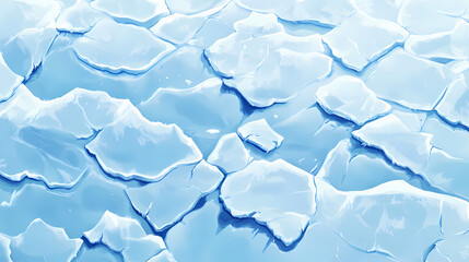 Obraz premium frozen closeup texture
