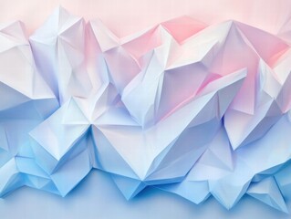 Abstract Pastel Geometric Background