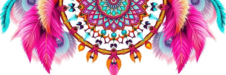 Dreamy Easter Boho Abstract Catcher -  Whimsical Design