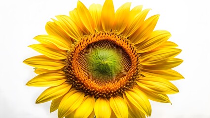 Fototapeta premium Vibrant Yellow Sunflower Close-up