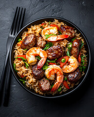 Fototapeta premium classic american jambalaya