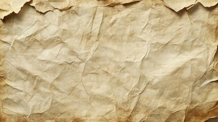 Obraz premium Vintage Crumpled Paper Texture Background