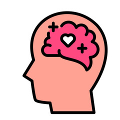Dopamin hormone symbol and Dopamine Receptor