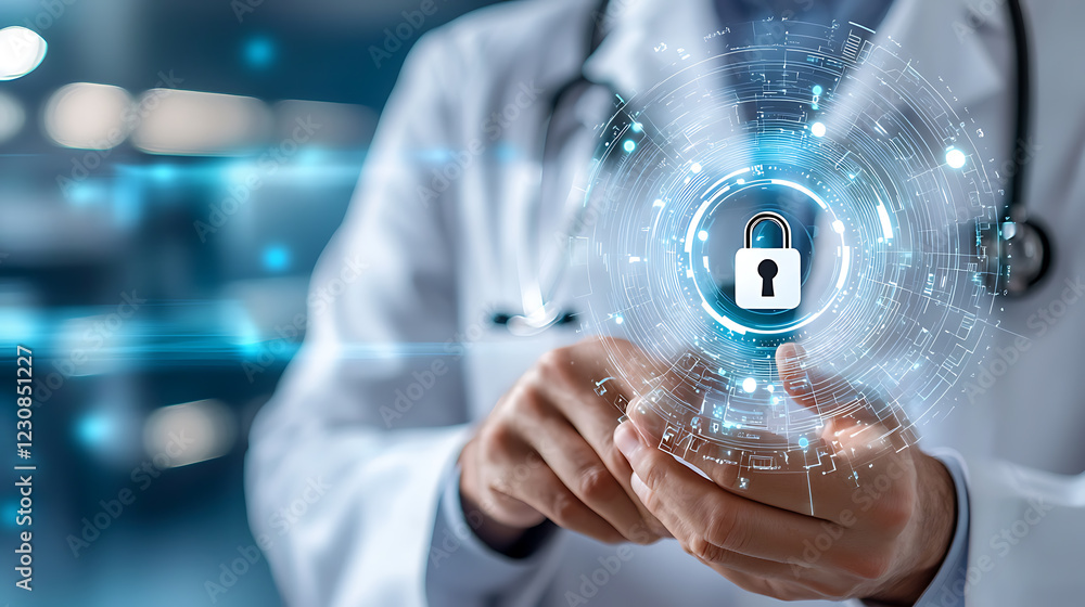 Poster enhancing financial data protection in health systems a comprehensive overview of security measures 