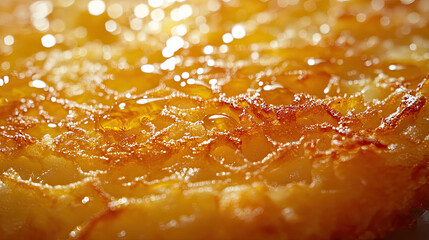 Close-Up View of Sweet Honey Dripping on Sticky Surface