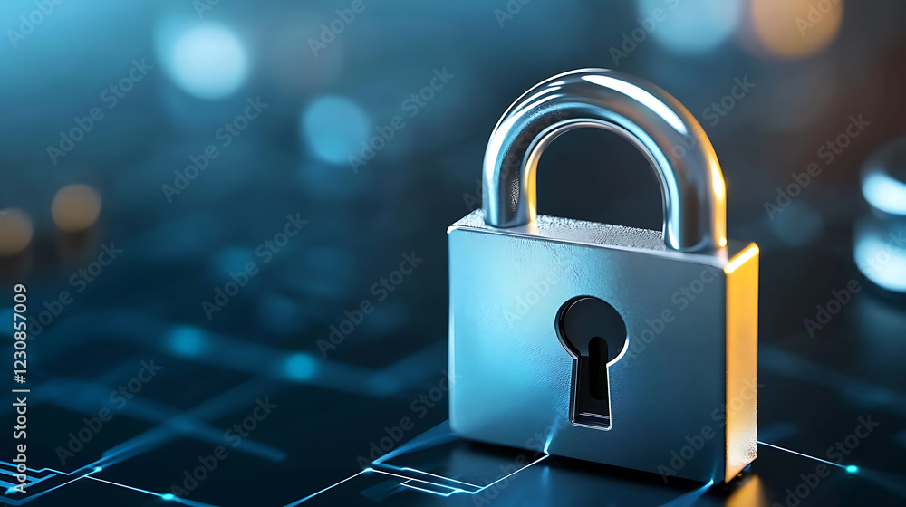 Poster securing financial data in health insurance systems globally digital security methods technology env