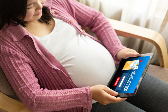 newsletter signup page on computer for customer to subscribe snugly newsletter update information to subscriber - Powered by Adobe