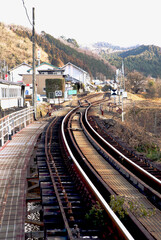 兵庫県三日月町・三日月駅付近
