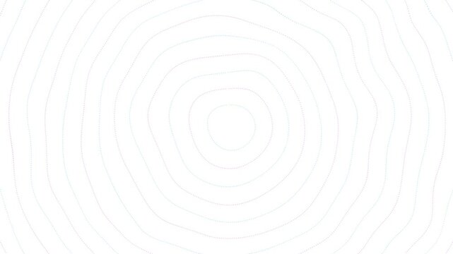 Blue and pink circles dots white background