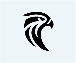 Eagle logo design vector template. Creative Eagle head icon design.