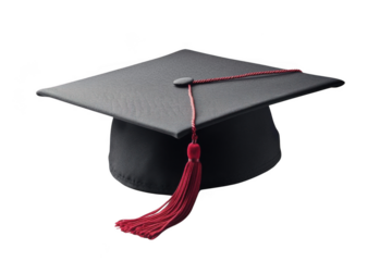 Graduation Cap Symbolizes Academic Achievement and New Beginnings Education Concept