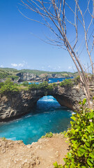 Natural Archway in Bali