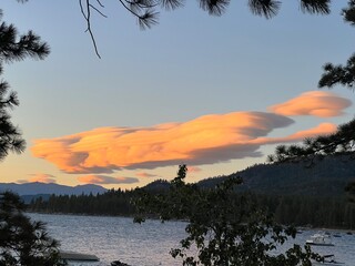 Orange cloud