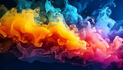 The smoke and cloud effect, the lightness and fluidity of the smoke and cloud forms create a sense of movement and ephemerality.Generated image