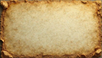 Worn and faded cotton fabric with dirt stains, burlap, stained