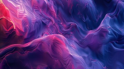 Obraz premium Abstract Purple and Blue Swirls Background