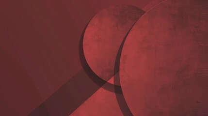 Abstract Red Curves Background