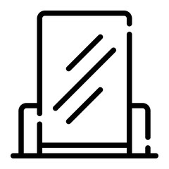 mirror line icon