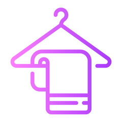 towel gradient icon
