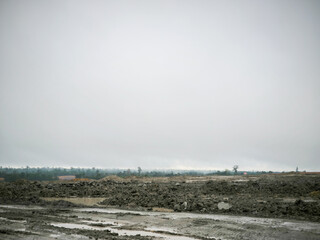 snow covered field