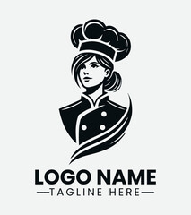Chef Logo Design, Cook Logo Design, Culinary Logo, Kitchen Logo, Restaurant Logo