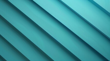 Fototapeta premium Abstract Teal Diagonal Lines Background