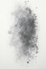 Fototapeta premium Ghostly grey smudges, faded photocopy texture on bright white , grain, faded, imprint