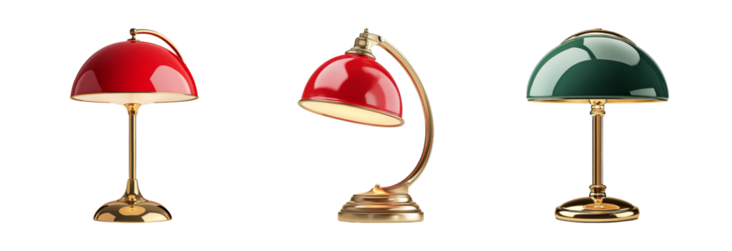 Colorful Desk Lamps with Unique Designs