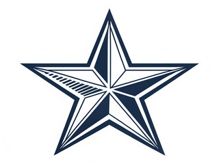 Obraz premium star on white background