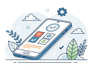 Phone concept illustration 