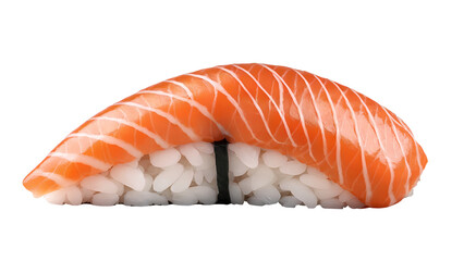 Sushi on transparent or white background