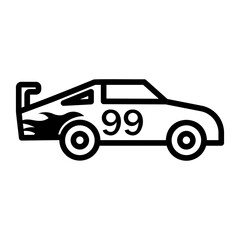 car Line Icon