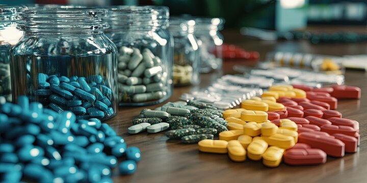 dea drug bust showcasing a variety of colorful drugs