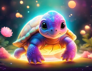 Niedliche Schildkröte