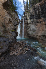 Upper Falls, Johnson Canyon, Banff National Park, Canada