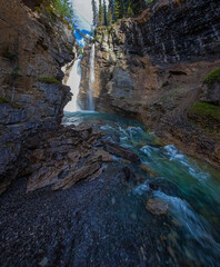 Upper Falls, Johnson Canyon, Banff National Park, Canada