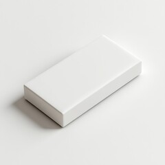 Naklejka premium Blank rectangular eraser mockup 