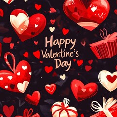 Romantic Valentine's Day Wallpaper – Beautiful Love-Themed Backgrounds for a Festive and Heartwarming Atmosphere