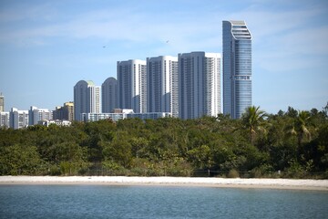 Obraz premium building in the miami beach
