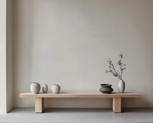 Generative AI, Minimalist Zen-inspired Interior Styling