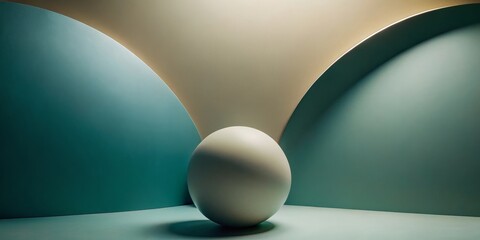 Abstract Egg in Curvilinear Space