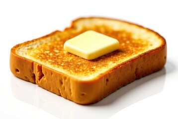 Golden Butter Toast, Delicious Breakfast, Gourmet Food Photography
