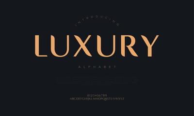 Luxury typography beauty fashion elegant minimalist serif italic fonts decorative wedding vintage retro logos. Minimal luxury font alphabet logo. Vector illustration
