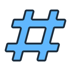 Hashtag Icon