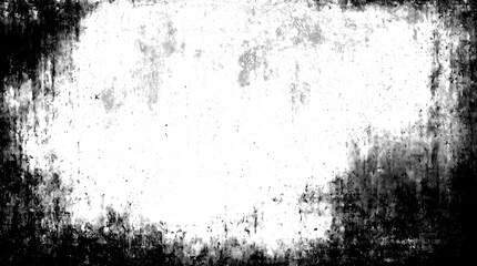 Abstract Black and White Textured Image With Streak Patterns