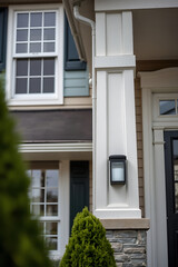 Captivating House Exterior: Architectural Details and Landscaping