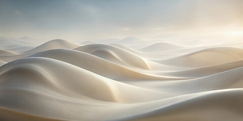 Abstract Sand Dune Landscape
